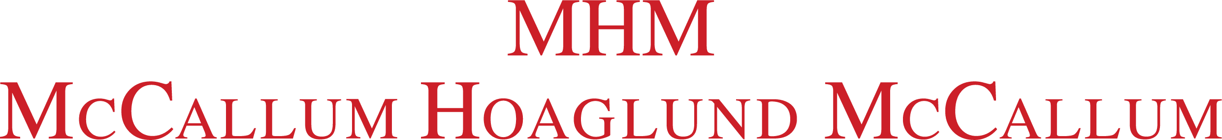 McCallum, Hoaglund, & McCallum Logo